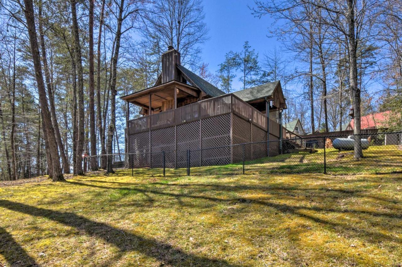 Helen Cabin With Deck And Hot Tub Less Than Half Mi To Main St 외부 사진