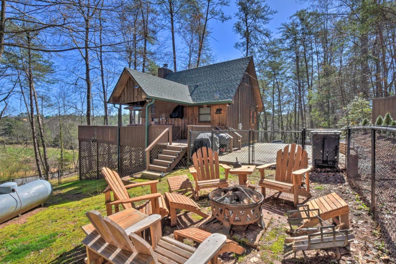 Helen Cabin With Deck And Hot Tub Less Than Half Mi To Main St 외부 사진