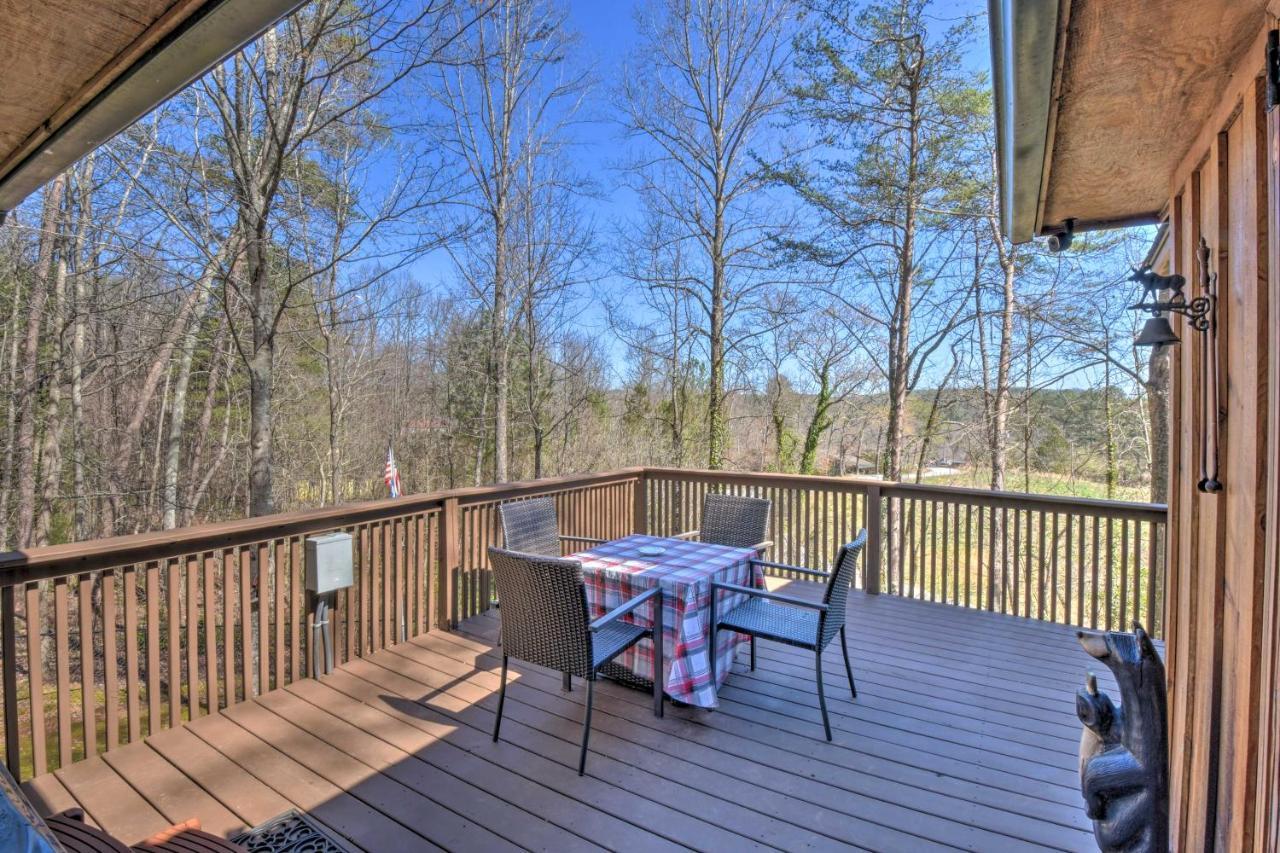 Helen Cabin With Deck And Hot Tub Less Than Half Mi To Main St 외부 사진
